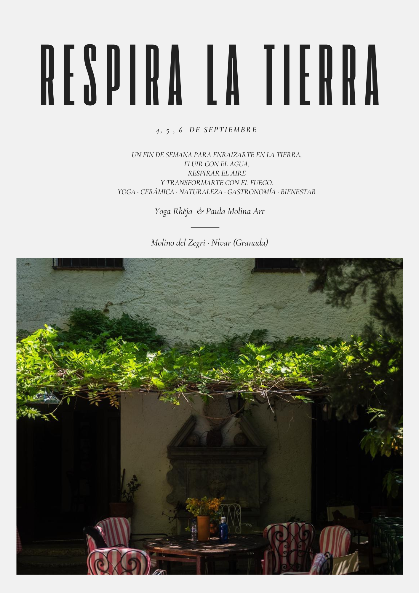 Retiro de yoga y ceramica