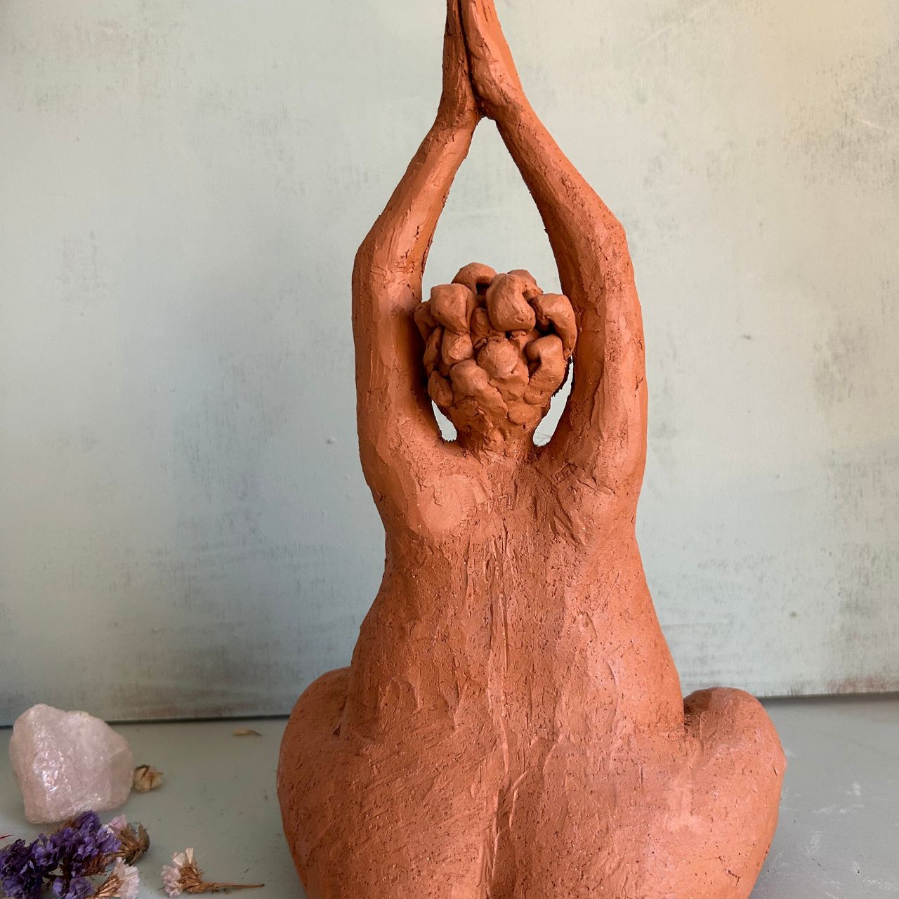 Escultura de la abundancia | Escultura Cerámica Artesanal en Gres | Agalma Ceramics - Imagen 4