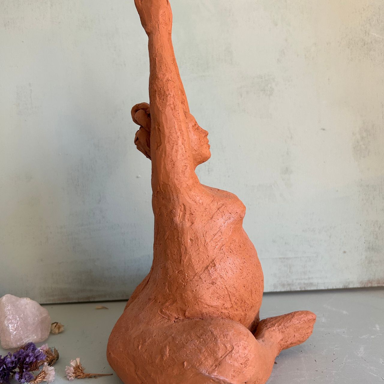 Escultura de la abundancia | Escultura Cerámica Artesanal en Gres | Agalma Ceramics - Imagen 5